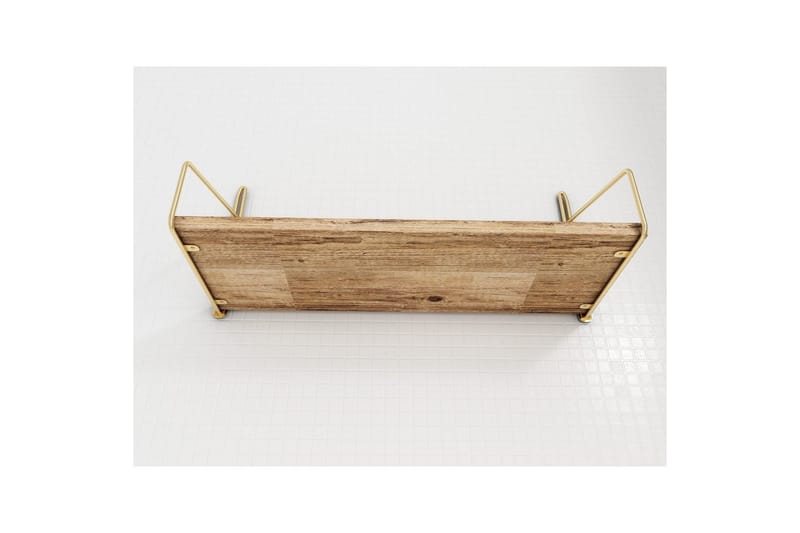 Souma Vegghylle 45 cm - Brun - Oppbevaring - Hyller - Vegghylle