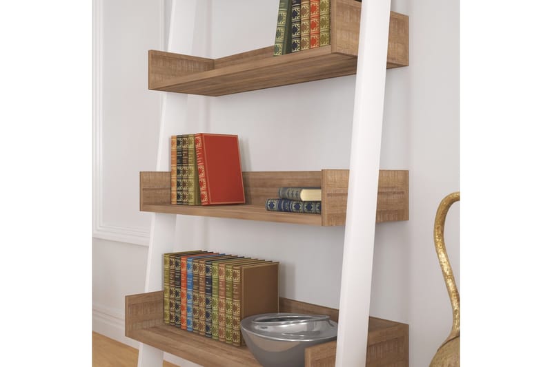 Comfortale Bokhylle - Eik - Oppbevaring - Hyller - Stigehylle