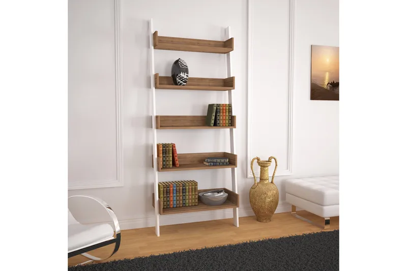 Comfortale Bokhylle - Eik - Oppbevaring - Hyller - Stigehylle