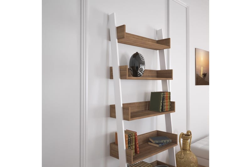 Comfortale Bokhylle - Eik - Oppbevaring - Hyller - Stigehylle