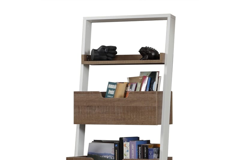 Comfortale Oppbevaringshylle - Brun/Hvit - Oppbevaring - Hyller - Stigehylle