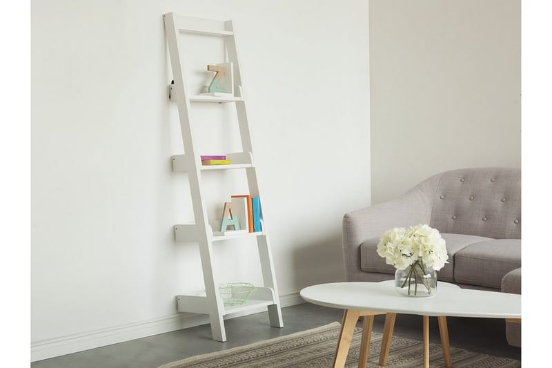 Duo Hylle 44,5 cm - Hvit - Oppbevaring - Hyller - Stigehylle