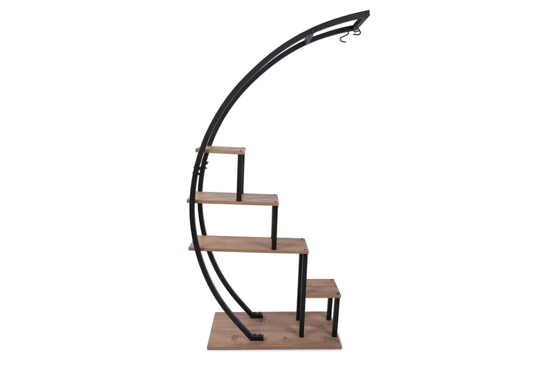 Gardellis Stigehylle 85x35 cm - Svart - Oppbevaring - Hyller - Stigehylle