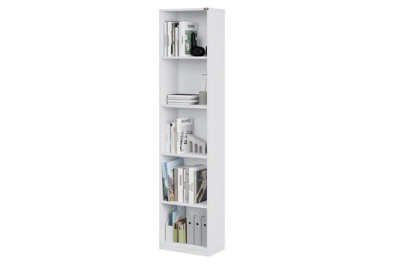 Ticoman Bokhylle 43 cm - Hvit - Oppbevaring - Hyller - Bokhylle