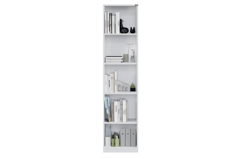 Ticoman Bokhylle 43 cm - Hvit - Oppbevaring - Hyller - Bokhylle