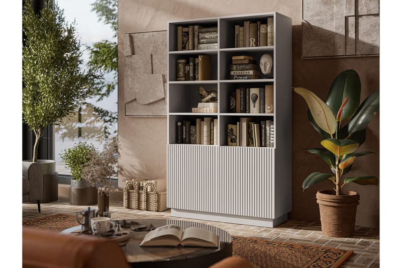 Torvalen Bokhylla 100 cm - Beige - Oppbevaring - Hyller - Bokhylle