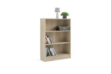 Trysil Bokhylle 79 cm i Eik - Beige - Oppbevaring - Hyller - Bokhylle