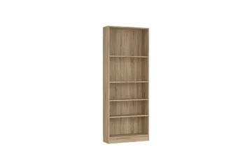 Trysil Bokhylle 79 cm i Eik - Beige - Oppbevaring - Hyller - Bokhylle