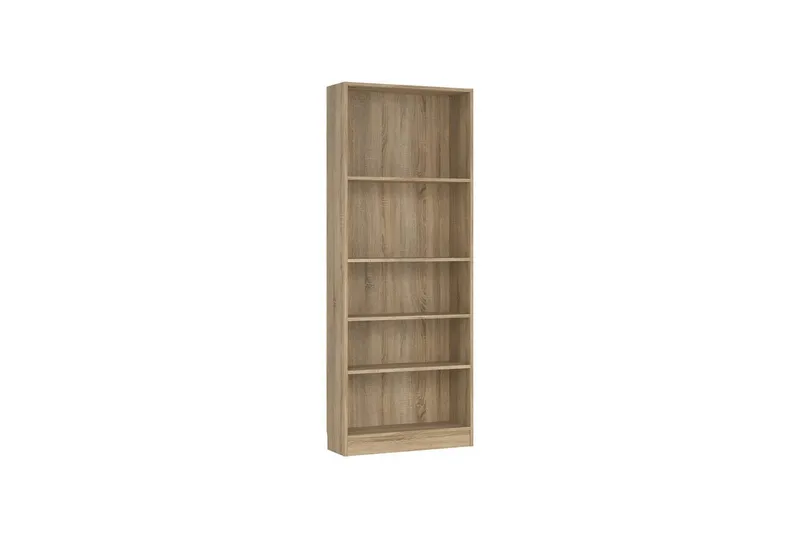 Trysil Bokhylle 79 cm i Eik - Beige - Oppbevaring - Hyller - Bokhylle