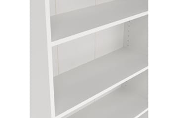 Trysil Bokhylle 79 cm i Malt Tre - Hvit - Oppbevaring - Hyller - Bokhylle