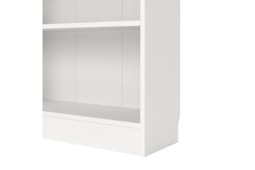 Trysil Bokhylle 79 cm i Malt Tre - Hvit - Oppbevaring - Hyller - Bokhylle