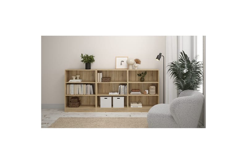 Trysil Bokhylle 79 cm - Natur - Oppbevaring - Hyller - Bokhylle