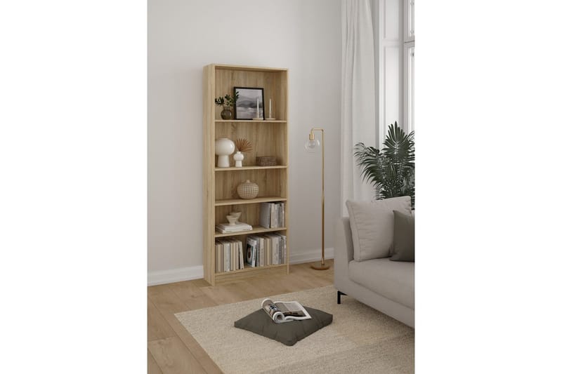 Trysil Bokhylle 79 cm - Natur - Oppbevaring - Hyller - Bokhylle