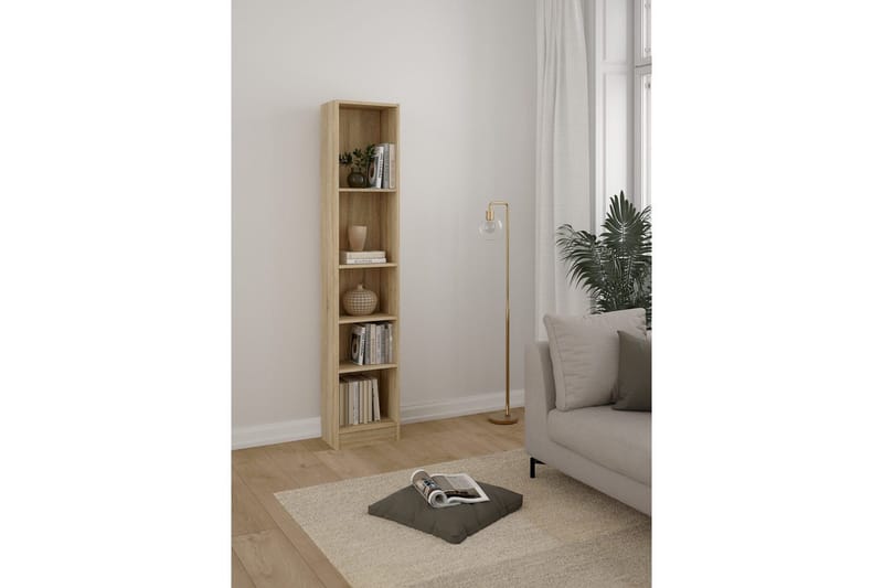 Trysil hylle 40,6x26,75 cm - Eikestruktur - Oppbevaring - Hyller - Bokhylle