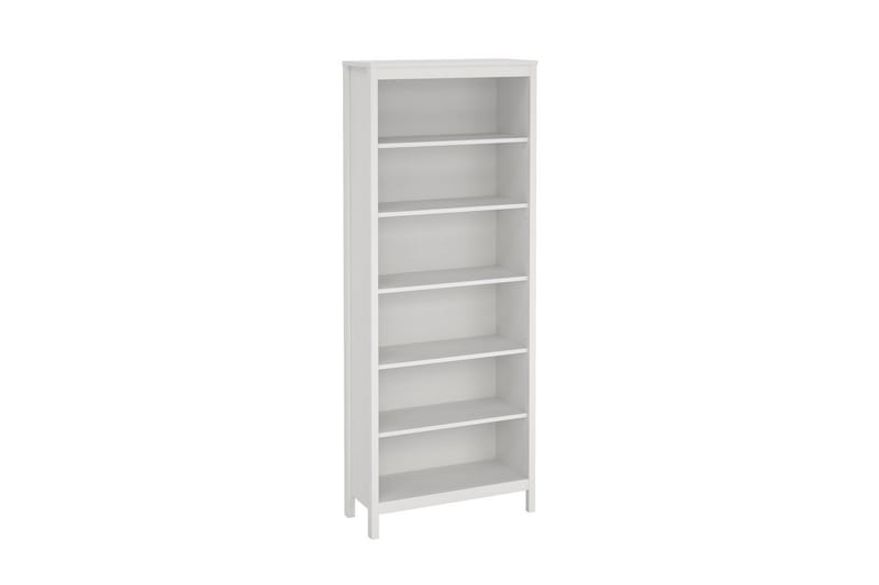 Vallvidera Bokhylle 78 cm - Hvit - Oppbevaring - Hyller - Bokhylle