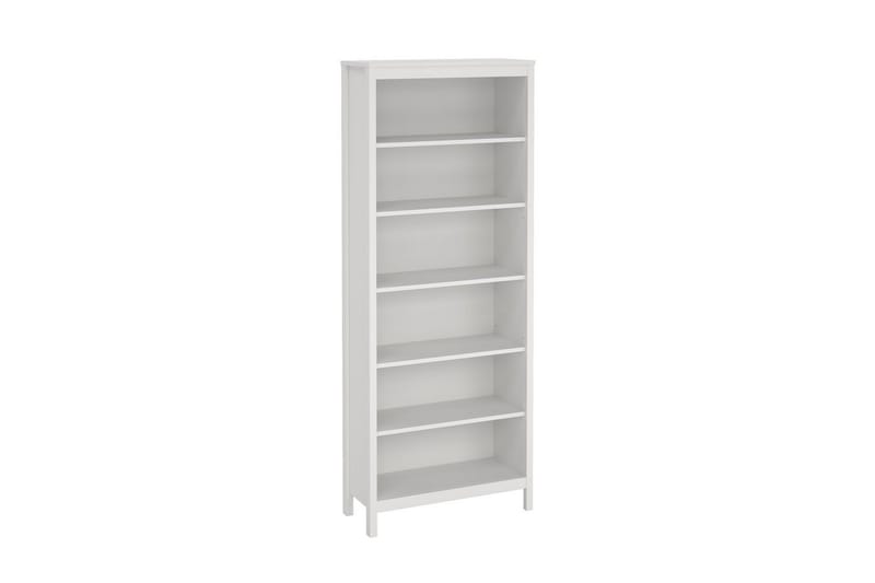 Vallvidera Bokhylle 78 cm - Hvit - Oppbevaring - Hyller - Bokhylle