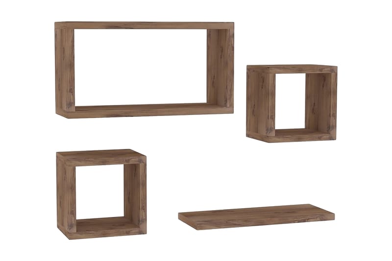 Andifli Vegghylle 40x44 cm - Grønn - Oppbevaring - Hyller - Vegghylle