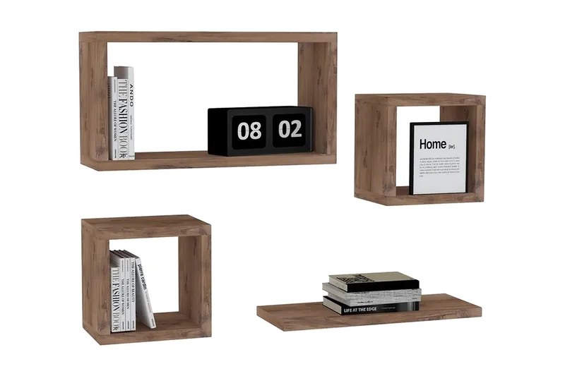 Andifli Vegghylle 40x44 cm - Grønn - Oppbevaring - Hyller - Vegghylle