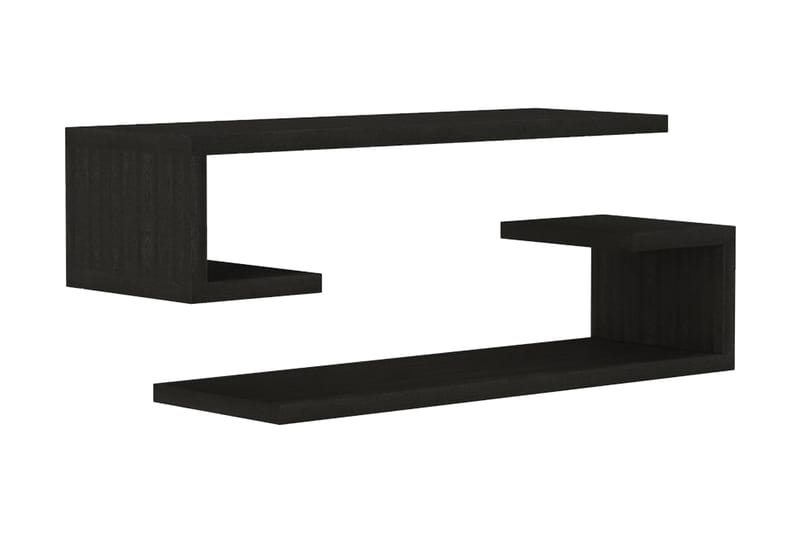 Andifli Vegghylle 60x15 cm - Brun - Oppbevaring - Hyller - Vegghylle