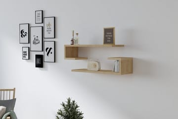 Andifli Vegghylle 60x15 cm - Grønn - Oppbevaring - Hyller - Vegghylle
