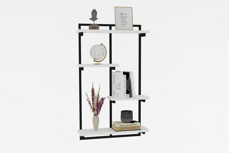 Andifli Vegghylle 70x120 cm - Hvit - Oppbevaring - Hyller - Vegghylle