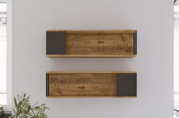 Aobrey Vegghylle 22x100 cm - Natur - Oppbevaring - Hyller - Vegghylle