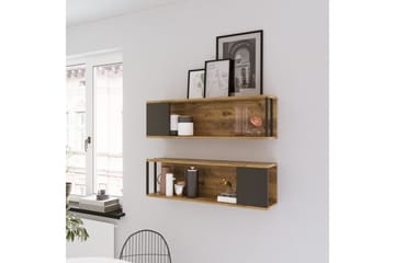 Aobrey Vegghylle 22x100 cm - Natur - Oppbevaring - Hyller - Vegghylle