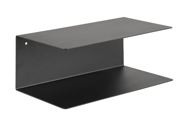 Belleuve Vegghylle 35 cm - Svart - Oppbevaring - Hyller - Vegghylle