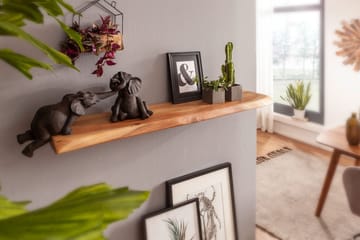 Belleview Vegghylle 80x25 cm - Brun - Oppbevaring - Hyller - Vegghylle