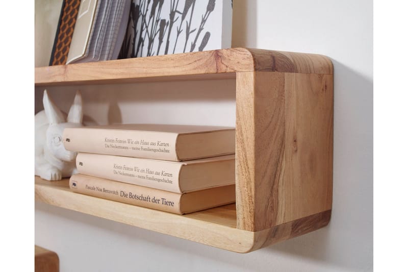 Brinius Vegghylle 3-pk - Brun - Oppbevaring - Hyller - Vegghylle