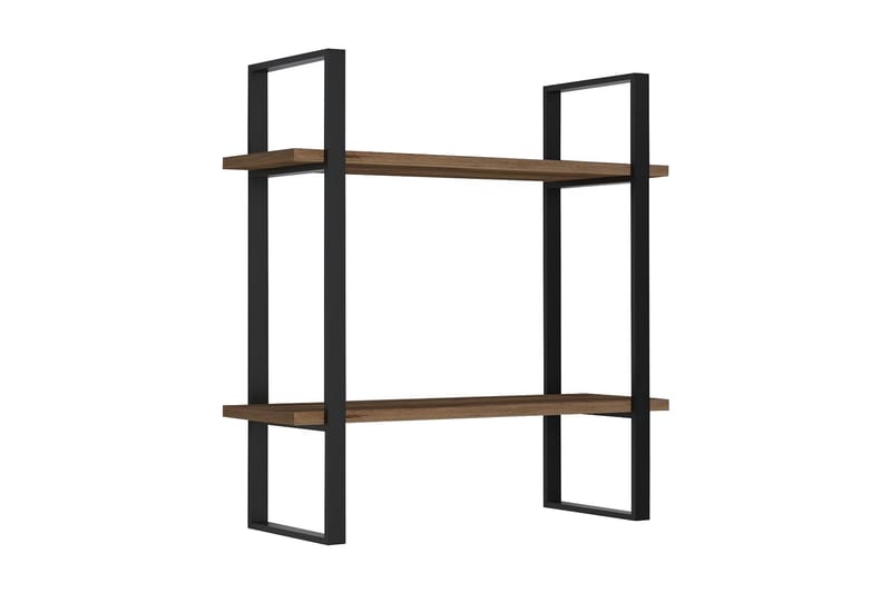 Budanello Vegghylle 70x22 cm 2 Hyller - Brun - Oppbevaring - Hyller - Vegghylle
