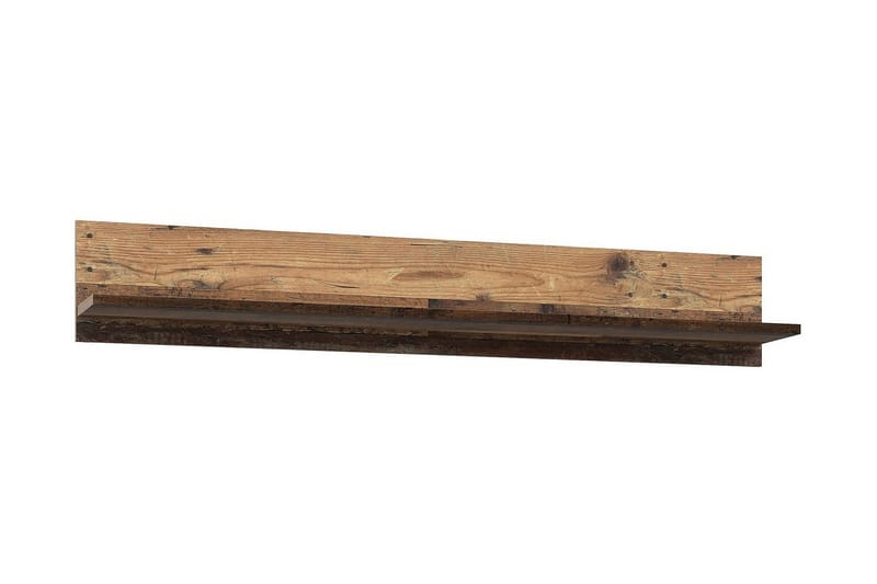 Cadle Vegghylle 160 cm - Brun - Oppbevaring - Hyller - Vegghylle