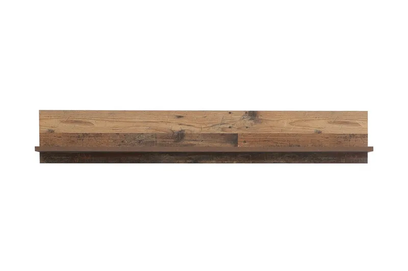 Cadle Vegghylle 160 cm - Brun - Oppbevaring - Hyller - Vegghylle