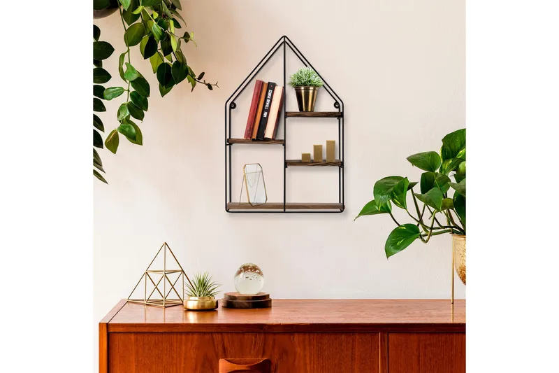 Catesbaei Vegghylle 60x15 cm 4 Hyller, undefined