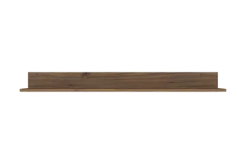 Coliandien Vegghylle 13x136 cm - Valnøtt - Oppbevaring - Hyller - Vegghylle