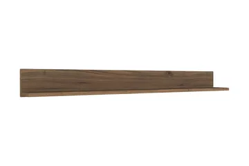 Coliandien Vegghylle 13x136 cm - Valnøtt - Oppbevaring - Hyller - Vegghylle