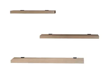Cordin Vegghylle 2x30 cm 3 pk - Natur - Oppbevaring - Hyller - Vegghylle