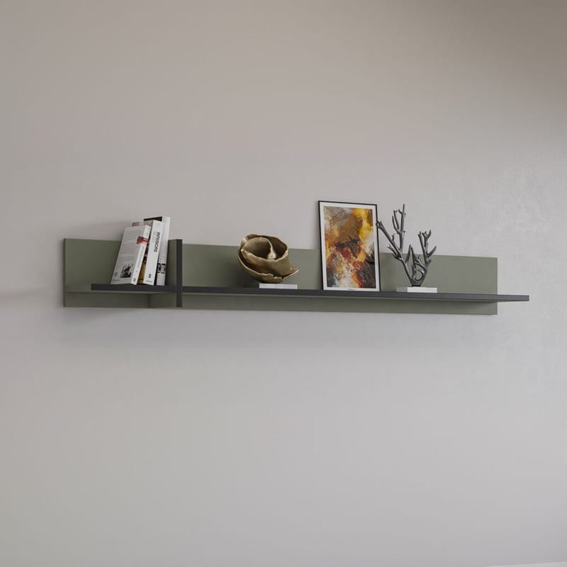 Vegghylle Cross - Grønn - Oppbevaring - Hyller - Vegghylle