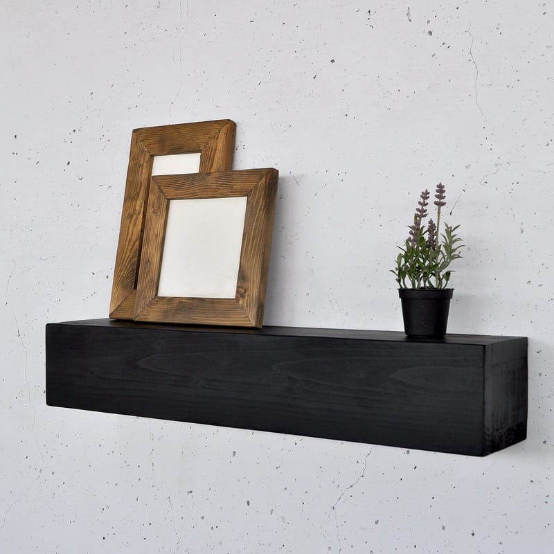 Decorative Wooden Wall Shelf Hanah Home - Oppbevaring - Hyller - Vegghylle