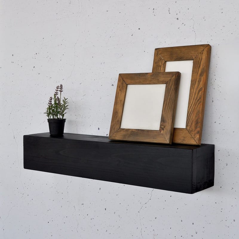 Decorative Wooden Wall Shelf Hanah Home - Oppbevaring - Hyller - Vegghylle