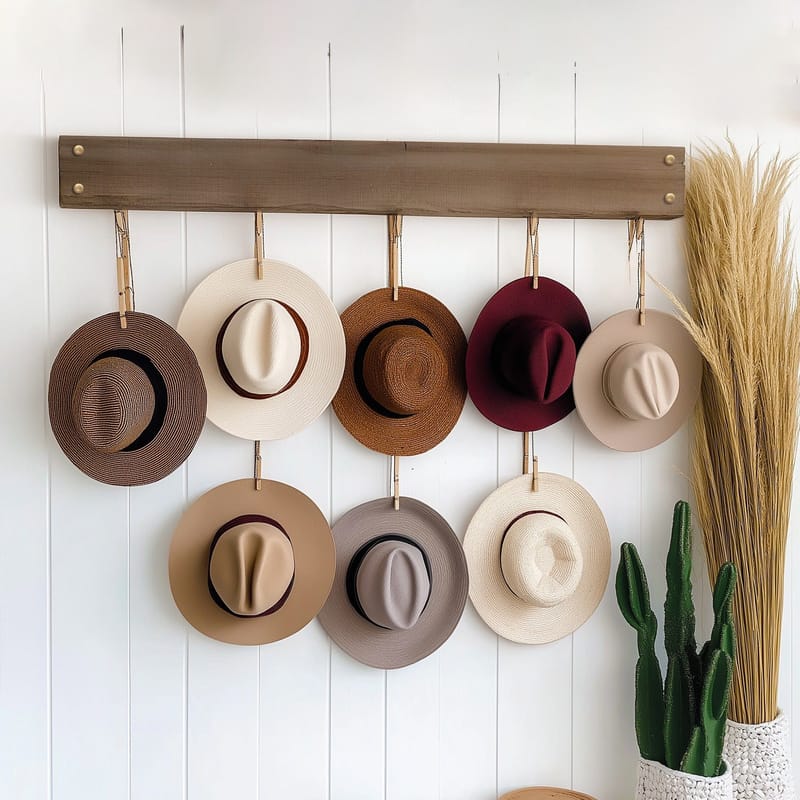 Decorative Wooden Wall Shelf Hanah Home - Oppbevaring - Hyller - Vegghylle
