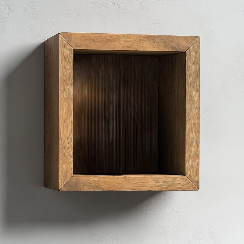 Decorative Wooden Wall Shelf Hanah Home - Oppbevaring - Hyller - Vegghylle