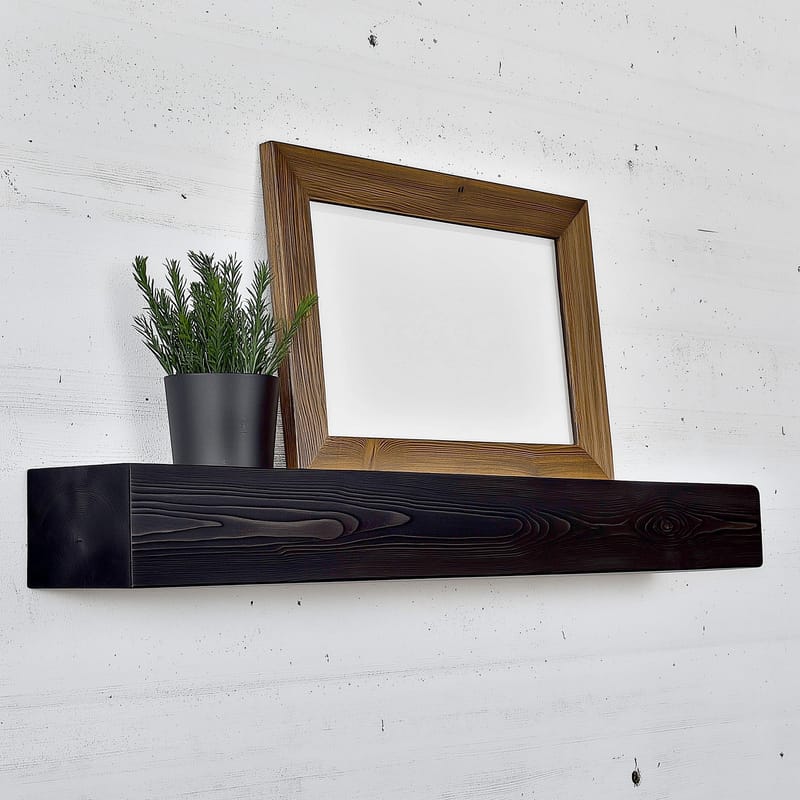 Decorative Wooden Wall Shelf Hanah Home - Oppbevaring - Hyller - Vegghylle