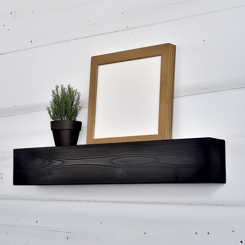 Decorative Wooden Wall Shelf Hanah Home - Oppbevaring - Hyller - Vegghylle