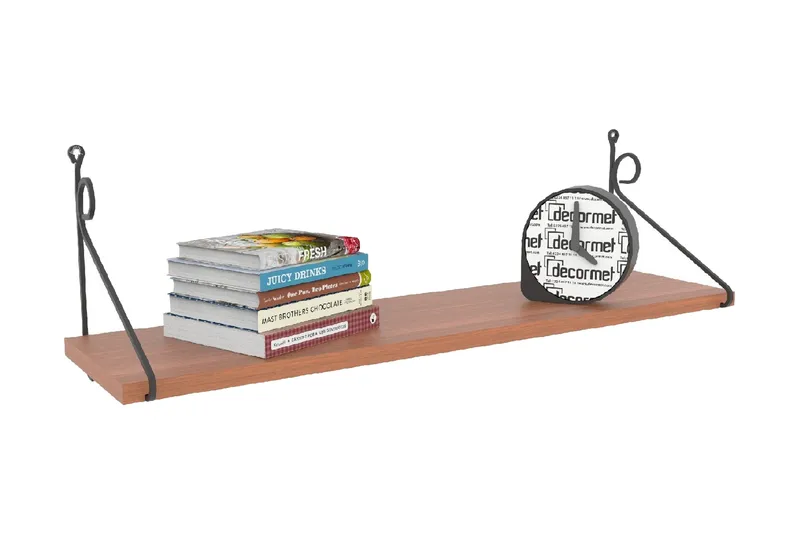 Decormet Vegghylle - Brun - Oppbevaring - Hyller - Vegghylle