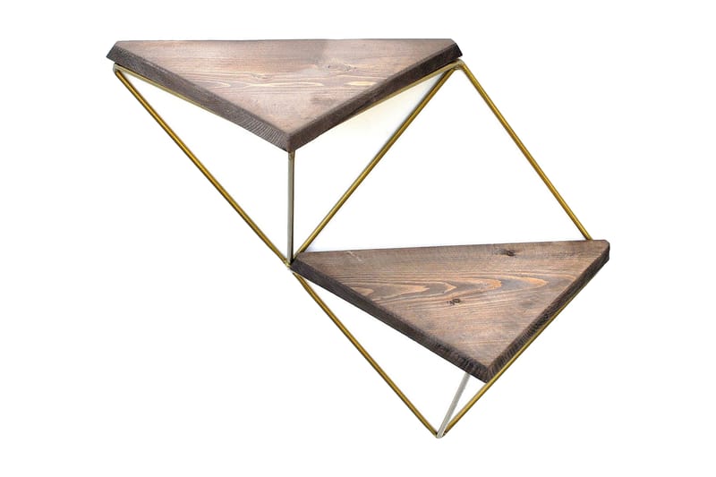 Desgrar Vegghylle 30x33 cm - Brun - Oppbevaring - Hyller - Vegghylle