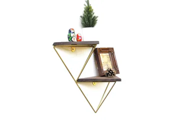 Desgrar Vegghylle 30x33 cm - Brun - Oppbevaring - Hyller - Vegghylle