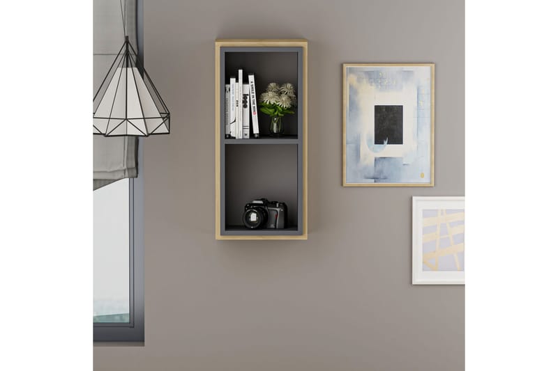 Desgrar Vegghylle 35x72 cm - Blå - Oppbevaring - Hyller - Vegghylle