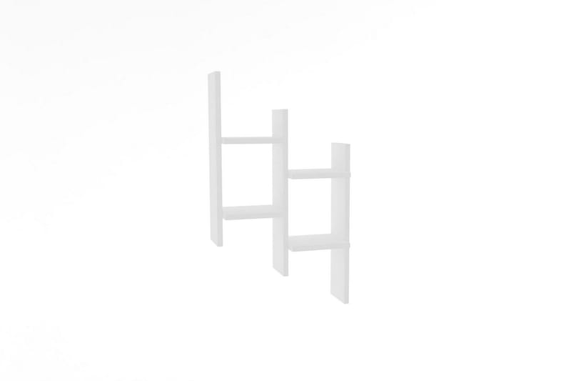 Desgrar Vegghylle 49,4x85 cm - Hvit - Oppbevaring - Hyller - Vegghylle