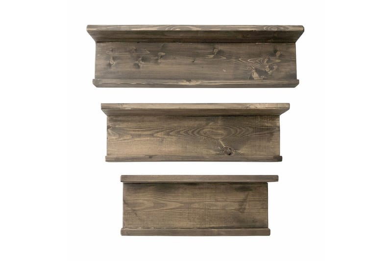 Desgrar Vegghylle 60x15 cm - Brun - Oppbevaring - Hyller - Vegghylle